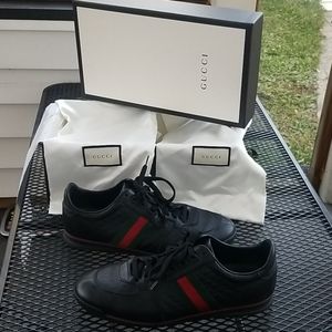 GUCCI SL 73 GUCCISSIMA BLACK SIZE 11½ (233334)